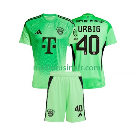 Maillot de Foot Bayern Munich Jonas Urbig 40 Gardien Domicile 2025-26 - Enfant Maillot de Foot Bayern Munich Jonas Urbig 40 Gardien Domicile 2025-26 - Enfant